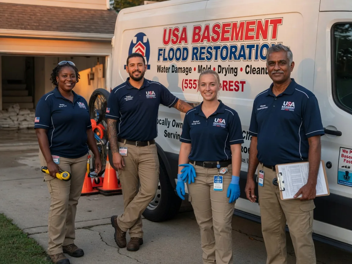 Basement Flood Cleanup company in De Berry, TX
